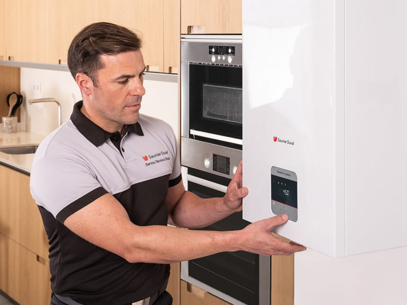 Saunier Duval gázkazán szerelés Székesfehérvár